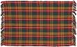 100% Cotton Flat Weave Rug Plaid 2 X 3