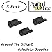 Around The Office Compatible Package of 3 Individually Sealed Ink Rolls Replacement for Victor 1208 Calculator