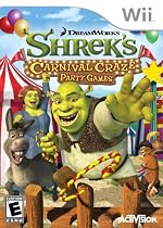 nintendo wii shrek's carnival craze