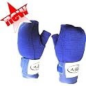 S BLUE PADDED Muay Thai Kickboxing Boxing Inner Gloves