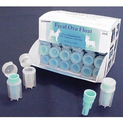Fecal Ova Float Box of 50 My Pet Supplies
