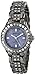 Armitron Women's 75/3689GMDG Grey Swarovski Crystal Accented Gunmetal Bracelet Watch