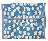 バードトリップ携帯おむつポーチ　サックス