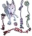 ROPE DOG TOYS FOR SMALL DOGS AND MEDIUM DOGS - BENEFITS NONPROFIT DOG RESCUE - DOG CHEW TOYS FOR SMALL AND MEDIUM BREEDS - COTTON DOG TOYS FOR BOREDOM