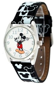 Disney #41359A Women's Mickey Mouse Watch with Printed Band