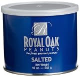 Review Royal Oak  / Royal Oak Gourmet Jumbo Virginia Salted Peanuts, 10-Ounce Tins (Pack of 6)