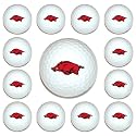 Arkansas Razorbacks Team Logo Golf Ball Dozen Pack - Golf
