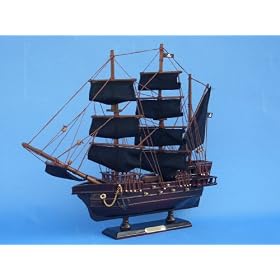 Captain Kidd's Adventure Galley Wood Replica Tall Ship Model Not a Model Kit by Handcrafted Model Ships
