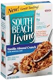 South Beach Living Vanilla Almond Crunch Cereal, 13-Ounce Boxes (Pack of 4)