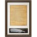 The Bill of Rights. High Quality Replica of Historical document. Genuine Parchment & Quill. Framed and Matted