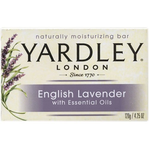 Yardley Bar Soap - English Lavender with Essential Oils , 4.25 oz Bar