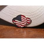 USA FLAG HAT CLIP / BALL MARKER 1