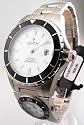 MENS CROTON STEEL AUTOMATIC DUAL TIME DATE WATCH CA301150SSBK