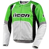 ICON OVERLORD TEXTILE JACKET (XX-LARGE) (GREEN)