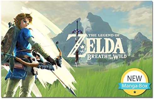 The Legend of Zelda: Breath of the Wild Art Poster Print 23x36 inch (58 x 91 CM)