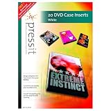 Electronics : PressIt A4 DVD Case Inserts (20)