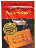 Raspberry Xylitol Sweetened Chocolate, 15 pieces, 4.23 oz Kosher - Parve, by Healthy Chocolate Company