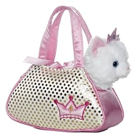  Aurora World Princess Kitty Fancy Pals Pet Carrier