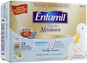 Enfamil Newborn Baby Formula - Nursers - 2 oz - 24 pk