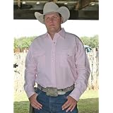 Basic Oxford Western Shirt with Pleated Back in Pink, White, or Blue by AJ's Western Wear