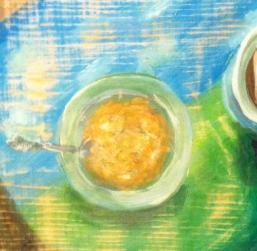 Muesli on Jade's Table - Original Painting 2012