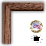 11x35 / 11 x 35 Honey Stain on Solid Red Oak Picture Frame - NEW .. 1.25'' wide