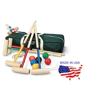Click here to buy Scottsdale Croquet Set by North Meadow.