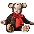 Lil Characters Unisex-baby Infant Teddy Bear Costume, Brown, Medium