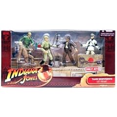Indiana Jones - Last Crusade / Der letzte Kreuzzug - Target Exclusive - Battle 5-Pack - Tank Showdown - mit Indiana Jones & Professor Henry Jones & Colonel Vogel & 2 German Officer - OVP