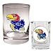 Kansas Jayhawks NCAA Rocks Glass And Shot Glass Set by Great American Products