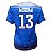 Alex Morgan Jersey #13 Blue 3 Star 2015 Women's World Cup 3 Star Women's Soccer Jersey