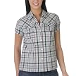 Juniors Mossimo Supply Co. Camp Shirt - Blue Plaid