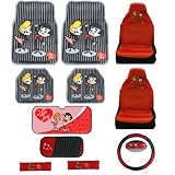 - I Love Lucy 11pc Floor Mats Seat Covers Car Truck SUV Combo Set by Unknown