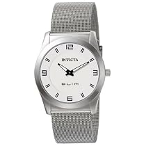 Invicta Men's Slim Collection Round Stainless Steel Mesh Watch #5149