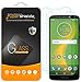 [2-Pack] Supershieldz for Motorola (Moto E5 Plus) Tempered Glass Screen Protector, Anti-Scratch, Bubble Free - Lifetime Replacement