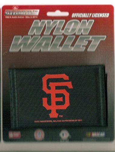 San Francisco Giants Nylon Trifold Wallet