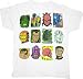 Search : Marvel Comics Character Group Snap Shot White T-Shirt Tee