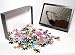Photo Jigsaw Puzzle of Hindu performing his daily devotion ritual to Ganga in Varanasi, Uttar Pradesh, from Robert Harding