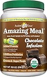UPC 829835000043 product image for Amazing Grass Amazing Meal, Organic Chocolate Infusion Powder, Gluten Free, 15 S | upcitemdb.com