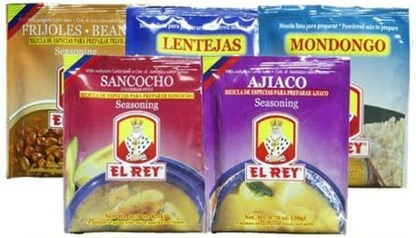 El Rey Triguisar Seasoning Mix Display Case (Mezcla Lista Para Preparar)-made in Colombia, Used Worldwide (Sancocho) by El Rey Truguisar