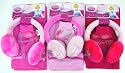 Disney Princess Girls Winter Scarf Gloves Earmuffs 3 Pc Set 4-12 Year