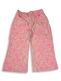 Wild Mango - Toddler Girls Poplin Pants, Pink, Green