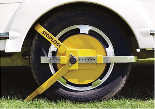 ESL Stoplock Wheel Clamp - ideal for caravans & trailers