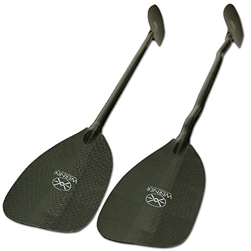 WernerPowerhouse Carbon Straight Shaft Whitewater Kayak Paddle