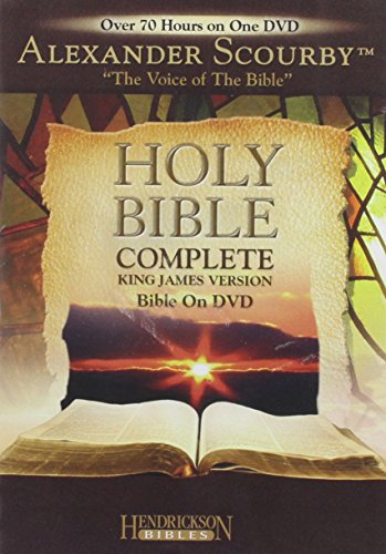 KJV Complete Bible on DVD Narrated by Alexander Scourby