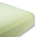 SwaddleDesigns Baby/Toddler Crib Sheet, Softest Cotton Flannel, Made in USA, Brown Polka Dots on Lime