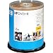 16x Write-Once DVD+R Spindle With Ink Jet Printable Surface - 100 Disc Spindle