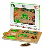 University Games 34301 - Die kleine Raupe Nimmersatt: Raupe Nimmersatt: Steckpuzzle