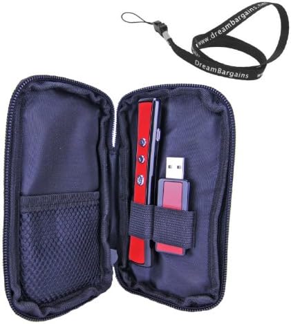 Premium RF Wireless Pointer with Page Up Down PowerPoint Presentation Function Red -Free DreamBargains Neckstrap / Lanyard!