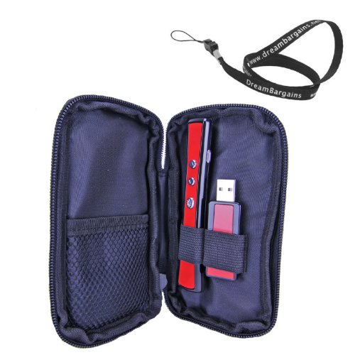 Premium RF Wireless Pointer with Page Up Down PowerPoint Presentation Function Red -Free DreamBargains Neckstrap / Lanyard!